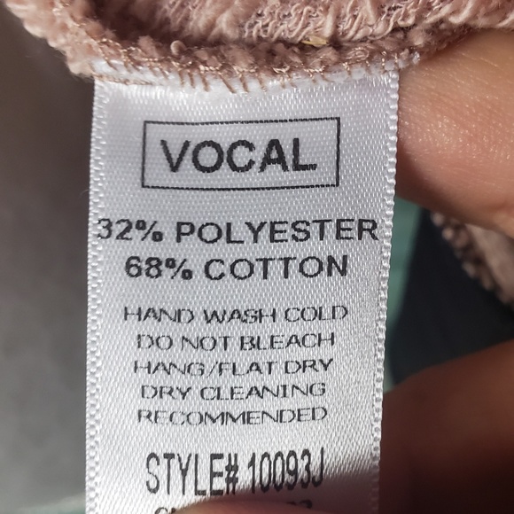 VOCAL Bomber Biker Jacket Bling Skull & Cross M - Picture 8 of 8